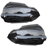 生林车把手挡风板护手罩防摔通用改装配件摩托车改装护手罩挡雨防晒 070黑色PP普通款 拍下备注车型