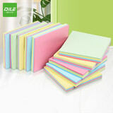 递乐  百事贴/便利贴/便签纸/彩色留言纸/便签本/标签纸/易事贴(76*50mm)4色100张*1本 4410