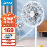 美的（Midea）电风扇落地电扇台式桌面台扇办公室宿舍低音空气循环扇电扇落地扇七叶 台地两用 【加高加大网罩】风劲音轻SAE35CA