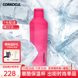 CORKCICLE.酷革保温杯男女士学生高颜值大容量车载不锈钢保冷保冰水杯 芭比粉 475ml