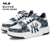 美职棒（MLB）官网情侣款板鞋男 增高学长鞋老花休闲鞋运动鞋女鞋子 3ASXCDN3N 纽约洋基队/深海军蓝色 43 275