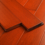 帝诺居 番龙眼实木地板小菠萝格原木本色耐地热暖免龙骨锁扣实木地板 番龙眼红色锁扣910X116X17