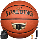 斯伯丁（SPALDING）篮球7号TF金色典藏系列超纤表皮室内竞技比赛七号成人篮球