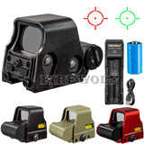 Fire Wolf553全息瞄准镜吃鸡瞄准器558全息镜1倍红绿点瞄准光学快速寻鸟镜 553黑色