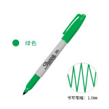 SHARPIE 美国记号笔无尘净化笔油性工业标记笔Sharpie30001系列1MM纹身笔工业用 30004绿色