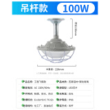 亚明照明亚明LED照明防爆灯工矿灯100W隔爆型灯罩车间仓库厂房加油站吊灯 亚明照明LED防爆灯100W吊杆款