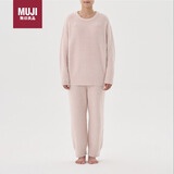 无印良品（MUJI）女式 发热毛毛纱 家居长裤女士睡裤FD30CC4A 烟熏粉色 Ｌ/ＸＬ 