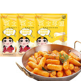 盛源来芝士年糕夹心起司炒年糕韩式拉丝年糕条火锅食材 芝士年糕500g*3袋