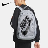 耐克（NIKE）Nike耐克书包双肩包男女学生书包户外运动包背包休闲旅行背包 灰色黑标DV1296-012 48*34*22CM