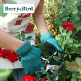 Berry&Bird防刺手套 家庭花园养花种植整理 花卉手套 防刺防滑防水 园艺工具