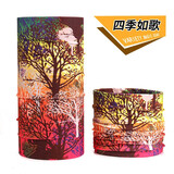 迪路仕（DEROACE）夏季自行车户外骑行魔术头巾钓鱼男女防晒头套面罩围脖装备全脸 四季如歌