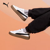 彪马（PUMA）【厚底鞋】增高黑白松糕鞋女复古休闲板鞋PLATFORM394369 白-黑色-01 38