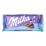 妙卡（Milka）牛奶夹心原装巧克力德国巧克力进口巧克力网红小零食休闲零食品 【1块】气泡牛奶巧克力 袋装 100g