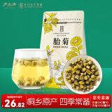 卢正浩花草茶叶桐乡胎菊花茶60g/袋花草茶正宗原产杭白菊不熏硫可搭枸杞