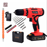 永和盛21V无刷双速充电钻锂电钻手电钻家用电动螺丝刀扭力电动钻电起子 21V1500毫安一电一充标配