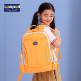 Larkpad（乐客派）小学生书包男女孩1-3年级超轻减负儿童双肩包 12118靓丽橙