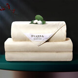 富安娜（FUANNA） 100%蚕丝被芯二合一被子母被冬被春秋被子 浅黄（100%蚕丝+抑菌） 152*210cm