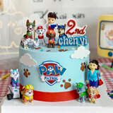 百世今生儿童节新鲜水果奶油卡通生日蛋糕全国同城当天配送当日送达男女孩 汪汪队蛋糕M款【提前2天预定】 8寸（适合2-4人食用）