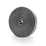 色格 电脑理线带魔术贴耳机线材收纳捆绑扎带网线机箱电源线缆固定整理束线器粘扣带 5米灰色