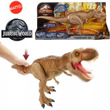 美泰（mattel）新品美泰侏罗纪恐龙玩具侏罗纪世界2反派迅猛龙电影 巨型传奇音效霸王龙GRN70