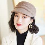 677888【100%羊毛呢】贝雷帽时尚英伦风春季时尚搭配穿搭女士春秋帽子