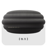 bbdd汽车空气头枕车用护颈枕头车内靠枕记忆棉车载舒适枕简约 咖灰