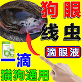 瑞美贝狗狗眼线虫眼药水眼睛红肿充血流脓流泪结膜角膜炎狗白内障滴眼液 单瓶装