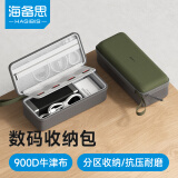 海备思（Hagibis）数码收纳包数据线充电宝充电器耳机线保护套移动硬盘防震包u盘u盾SD卡内存卡鼠标收纳盒硬壳配件包