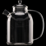 嘉亿元电陶炉玻璃烧水壶煮茶壶单壶耐高温大号加厚大容量煮茶炉套装家用 无内胆 3000ml