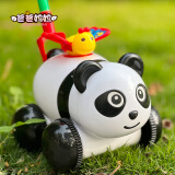 爸爸妈妈手推飞机熊猫推推乐玩具1-2-3岁宝宝学步车走路儿童玩具男孩女孩