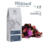 WHITTARD英国玫瑰红茶袋装100g精选玫瑰花草茶叶 节日年货送礼