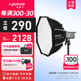 爱图仕（Aputure）艾蒙拉 200x S 200d S系列直播 美颜 视频  补光灯 摄影 棚200w人像外拍照灯绿幕拍照深抛柔光箱 amran200d S 迷你SE柔光罩套装-无格栅