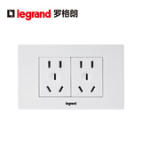 罗格朗（LEGRAND）118型插座尚超风系列暗装插排 白色十孔插座
