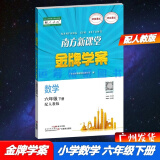 包邮2024春南方新课堂金牌学案小学数学6六年级下册配人教版人民教育版教材课本同步练习册