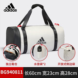 adidas阿迪达斯运动包单肩包桶包 健身包干湿分离男女训练大容量手拎包 BG940811【独立鞋仓】 如图
