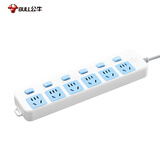 公牛（BULL）GN-317新国标插座/插线板/插排/排插/接线板/拖线板 6位分控全长3米