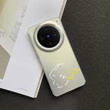 诺康士【壳膜套装】VIVOX300Pro手机壳 新款镀银镭射X200SPro镜头保护套创意皮卡新款全包个性简约可爱情 彩银镭射-白色【闪电皮卡】收藏关注贈全屏膜+挂绳 X300