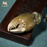 铜师傅《手中有钱》客厅 桌面 铜摆件 家居装饰工艺品手把件
