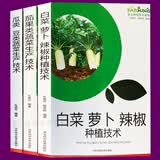 蔬菜种植栽培大全 新农村 大白菜丝黄瓜辣椒茄子番茄扁豌豆萝卜露天大棚种植技术 病虫害防治 种菜书籍