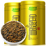 乐品乐茶金骏眉红茶茶叶 特级正宗武夷山浓香型共250g