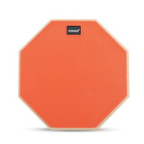 阿萨娜丝Asanas哑鼓套装12寸架子鼓哑鼓垫初学入门亚鼓垫节拍器套装练习垫 橙色鼓面