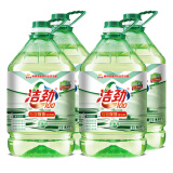 洁劲100金龙鱼推荐香橙除油洗洁精5kg*4桶（40斤）食品级餐饮商用 整箱囤