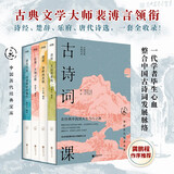 中国历代经典宝库·古诗词课 诗词 唐代诗选 乐府 楚辞   影响华人世界三代读者 数百万读者的文学启蒙书   套装4册 礼盒