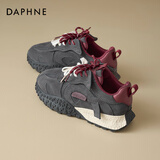 达芙妮厚底德训鞋女2026春季新款厚底老爹女鞋松糕增高阿鞋子甘运动鞋女