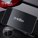 金利来皮带男2025年新款真皮腰带轻奢头层牛皮裤带高端品牌高档自动扣头 银色字母-内扣【带尾藏里面】 115cm