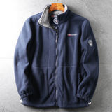 铺路鹰挪威功能性户外防寒有大码秋冬男士保暖摇粒绒抓绒衣夹克 藏青色 S（130-145斤左右）  尺码版型偏大