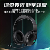 易速马C08W无线游戏耳机头戴式电竞降噪低延迟PC蓝牙耳机重低音PS3有线电脑Switch安卓iOS手机电视