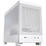 大水牛（BUBALUS）寒武纪 玄铁版 白色 台式主机电脑机箱(前置悬挂电源位/支持M-ATX/240水冷位/全面透风)