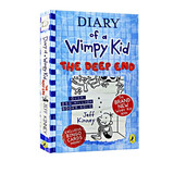 英文原版 小屁孩日记15 Diary of a Wimpy Kid 15: The Deep End 英文分级阅读章节书桥梁书  9-12岁  课外阅读 618
