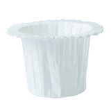 百钻蛋糕卷口纸杯 一次性烤箱用马芬蛋糕模具杯子小纸托家用烘焙工具 礼帽杯（白色）4.5*5cm 50个